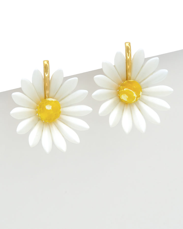 My Daisy Iconic - Cercei Flori, Margarete, Argint 925, Piatra Agata