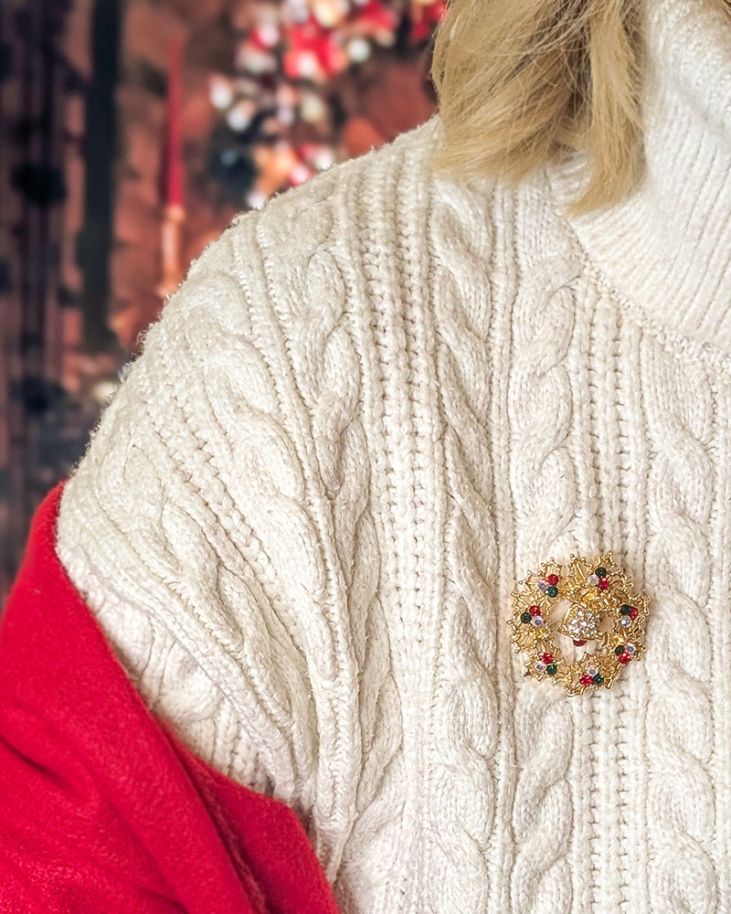 Holly Spark - Brosa Coronita Craciun