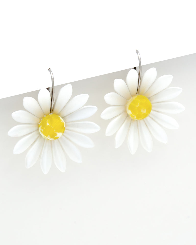 My Daisy Iconic - Cercei Flori, Margarete, Argint 925, Piatra Agata