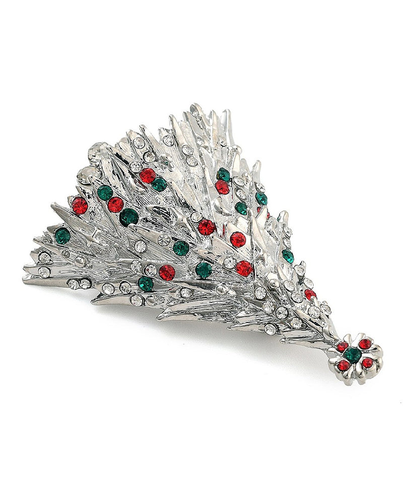 Silver Pine - Brosa Brad Craciun