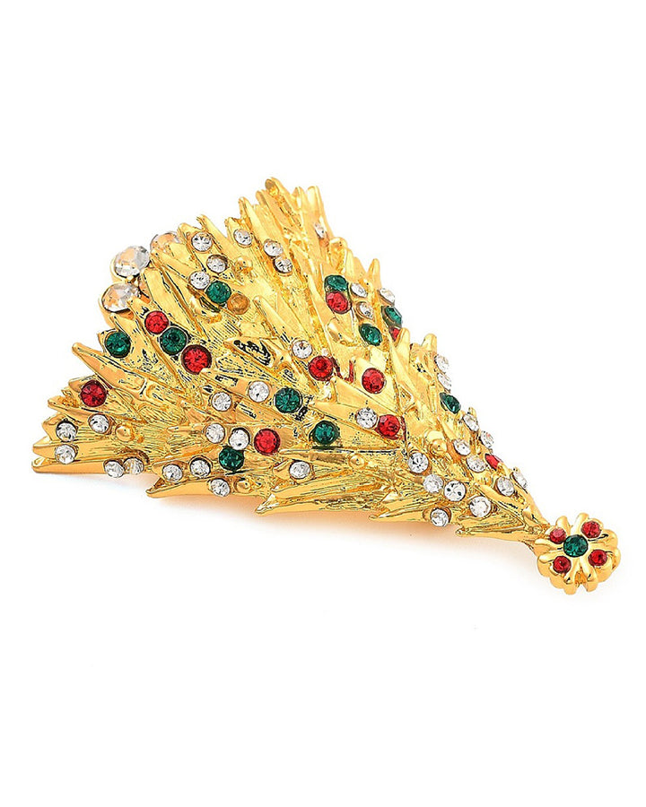 Gold Pine - Brosa Brad Craciun