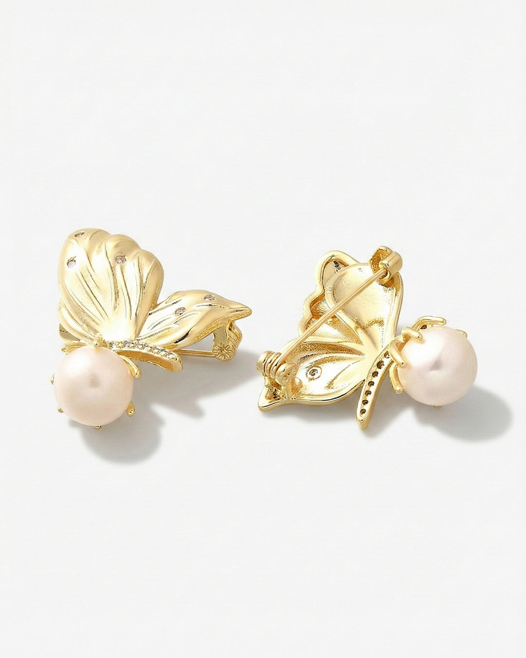 Dream Chaser - Brosa Fluturas, Perla Naturala, Cristale