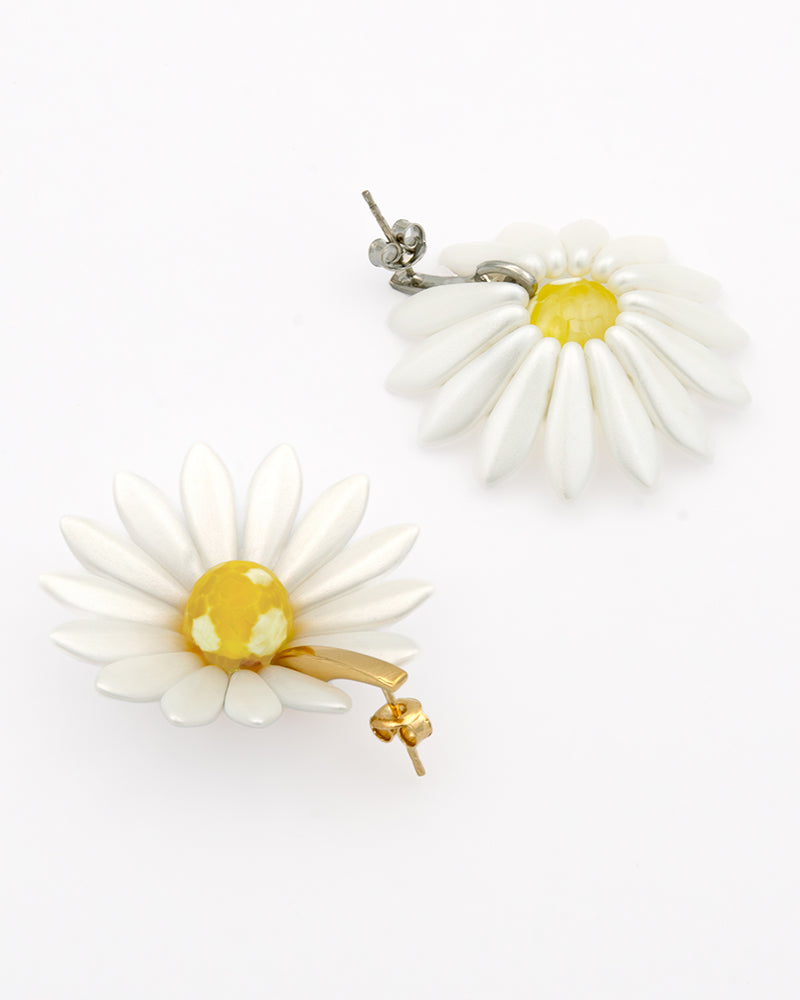 My Daisy Iconic - Cercei Flori, Margarete, Argint 925, Piatra Agata