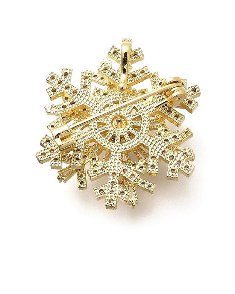 Gold Frost Spinner - Brosa Fulg de Nea Zirconiu