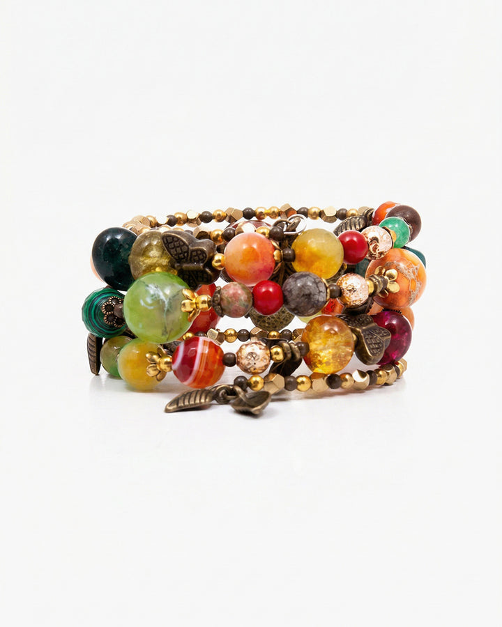 Cosmopolitan Embrace - Bratara Wrap, Pietre Semipretioase