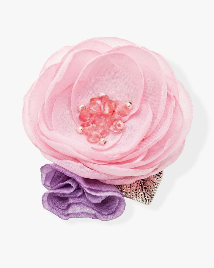 Pin Me Up Pink - Brosa / Clama De Par Floare, Mac Roz, Cuart Cherry