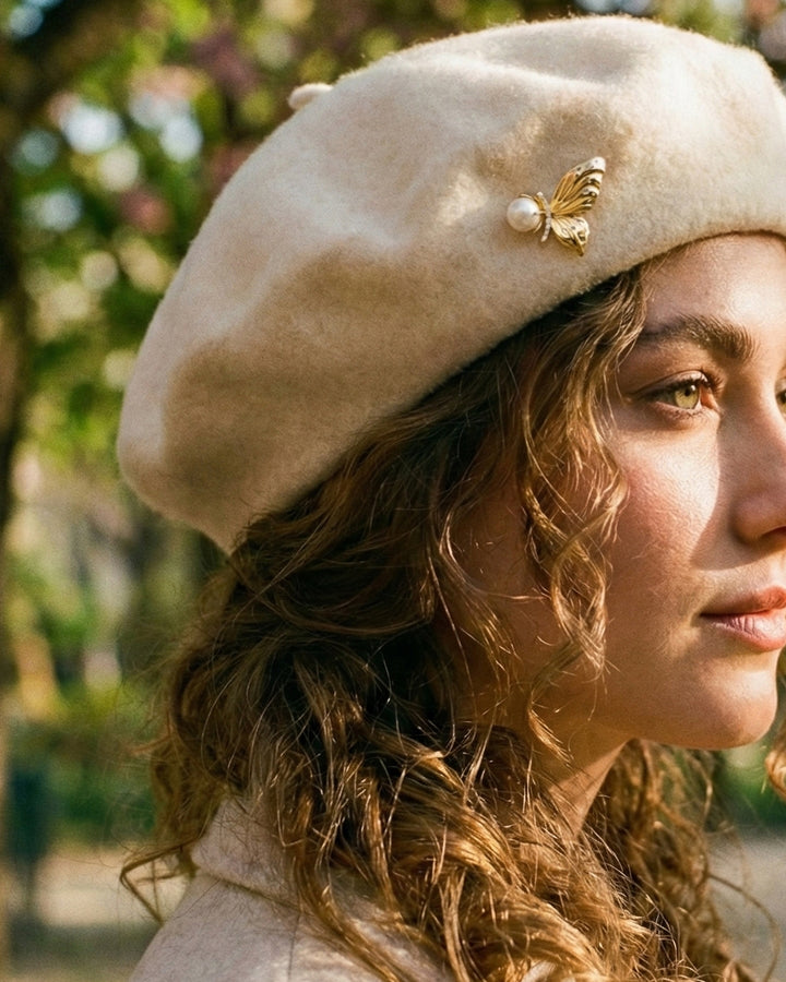 Dream Chaser - Brosa Fluturas, Perla Naturala, Cristale