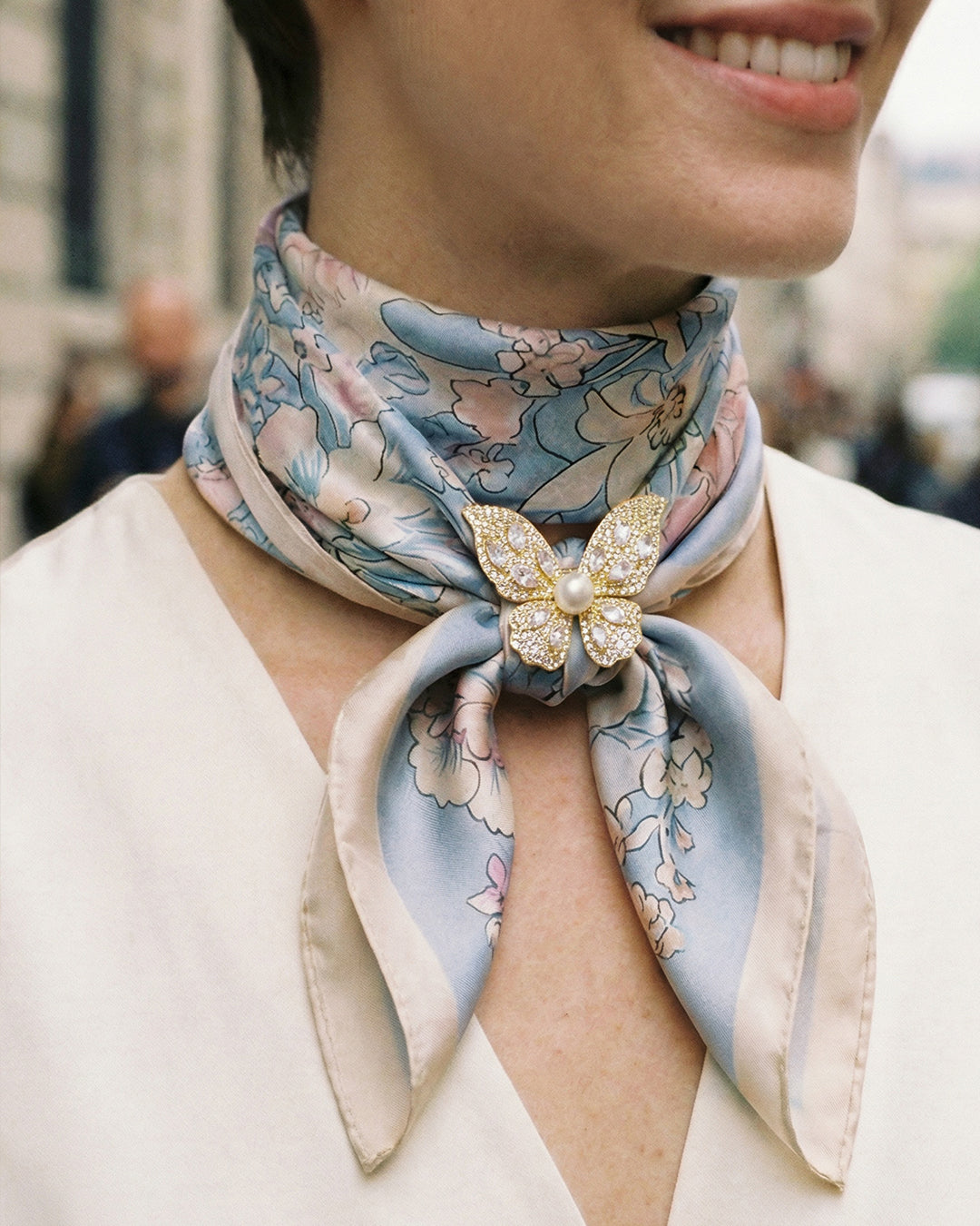 Dreams of Flight - Brosa Fluture, Perla Naturala, Cristale