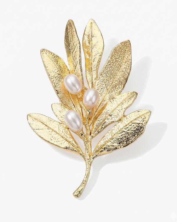 Seed of Hope - Brosa Statement, Perle Naturale